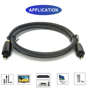 Cáp Âm Thanh Kỹ Thuật Số Cáp Kết Nối Chất Lượng Cao 24K Vàng Cắm 3ft Cáp Quang Âm Thanh Quang Học Cáp <span class=keywords><strong>Toslink</strong></span> - Product Image 6