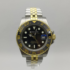 Montres de plongée automatiques mécaniques de luxe super lumineuses de marque NH34 pour hommes en acier inoxydable GMT, étanches à 20 ATM - Product Image 3