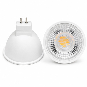 หลอดไฟ LED สปอตไลท์ MR16 ปรับความสว่างได้ DC12V 5W SMD2835 ปราศจากการกระพริบ  วัสดุพลาสติก+อะลูมิเนียม สำหรับไฟภายในอาคาร - Product Image 1