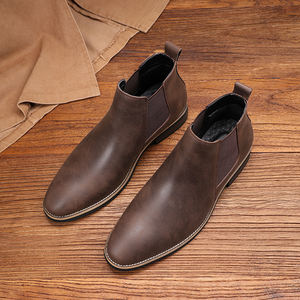 Zapatos Casuales Transpirables para Hombre, Resistentes al Desgaste, Botas Chelsea de Invierno, Zapatos Casuales para Hombre - Product Image 5