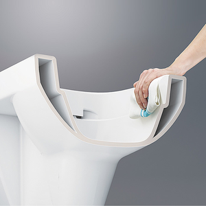 Toilette intelligente moderne en céramique blanche suspendue au mur placard à <span class=keywords><strong>eau</strong></span> intelligent télécommande P-Trap Siphon Flush pour salles de bains de luxe - Product Image 5