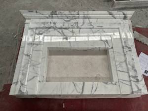 بيع بالجملة مخصص أبيض محيطي مزدوج حجر منحوت تركيب قائم بذاته بأسعار منخفضة - Product Image 5