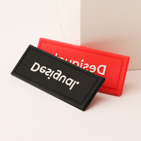 Fabrication OEM, patch en caoutchouc souple personnalisé avec logo 2D 3D, logo en relief, patchs en PVC souple avec lettres pour vêtements