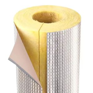 Tube en laine de verre centrifugée pour isolation thermique et insonorisation, pour conduites d'air et plomberie - Product Image 1