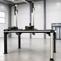 Robot portique à entraînement par courroie, table de positionnement linéaire à 3 axes haute vitesse pour la manutention légère