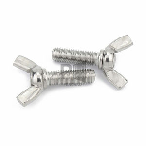Vis à oreilles DIN316 durables en acier inoxydable, vis papillon, tailles <span class=keywords><strong>M3</strong></span> à M10 avec finition unie, quincaillerie de fixation à oreilles - Product Image 6