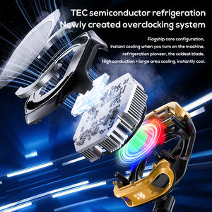 Refroidisseur pour Téléphone Portable MEMO CX12 avec Affichage Numérique et Contrôle de Température par IA, Ventilateur de Refroidissement pour Gaming avec Batterie de Secours - Product Image 3