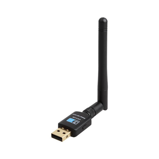 2.4G/5.8GHZ Dual Band Wireless Dongle Wifi Adapter Usb Network Lan Card 600M Wifi Receiver