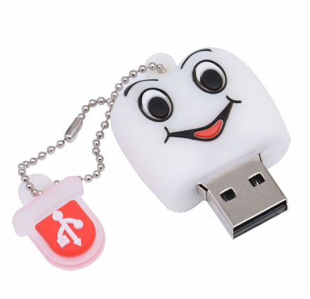 Pen Drive Gift Teeth Cute Model 8GB/16GB/32GB/64GB Usb Flash Drive, Tooth Flash Memory Stick Pendrive Dentist U Disk
