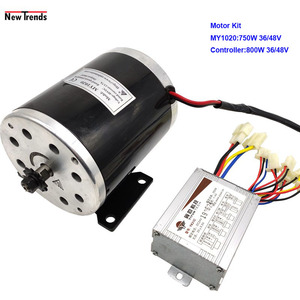 MY1020 750W 36V 48V haute vitesse Permanent magnétr Scooter électrique vélo suv DC moteur brossé Kit avec contrôleur - Product Image 2
