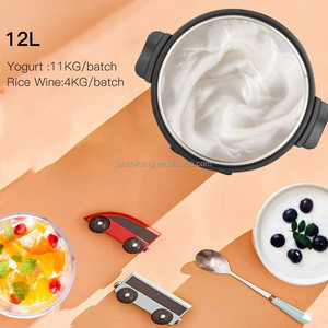 AZK139 <span class=keywords><strong>Yaourtière</strong></span> domestique et commerciale entièrement automatique de grande capacité 12L, machine à fermenter les smoothies aux fruits pour la préparation de yaourts - Product Image 3