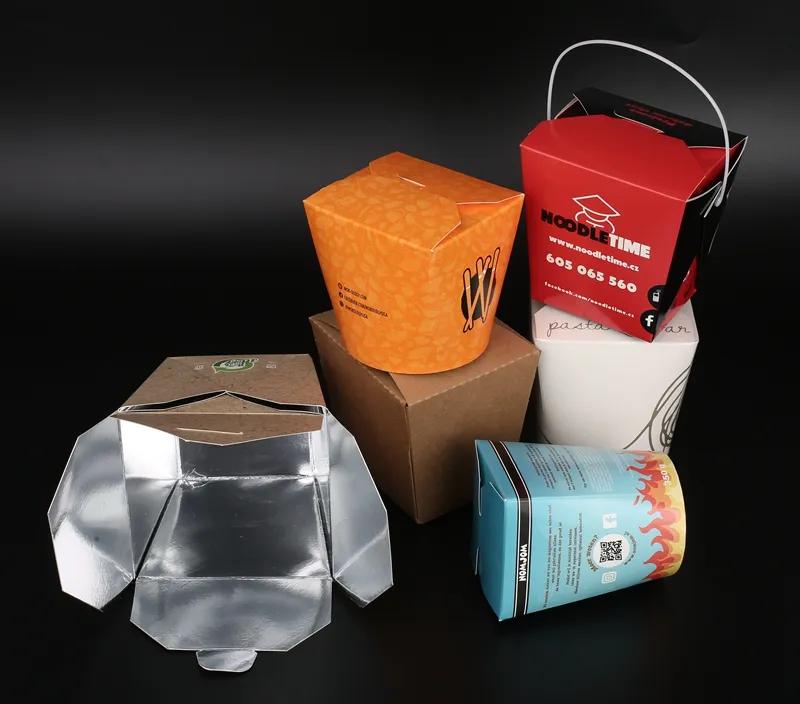 Einweg-Nudelbox-Lebensmittel verpackung zum Mitnehmen