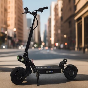 Geofought M7 Dual Motor Adults Electric Scooter 60V 6000W 11 Inch Off Road Tyre Foldable Aluminum Frame 60-120km Long Distance - Product Image 1