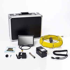 20m cavo + obiettivo 17mm endoscopio industriale con 1000TVL e 6 pz LED tubo fognario fotocamera - Product Image 6