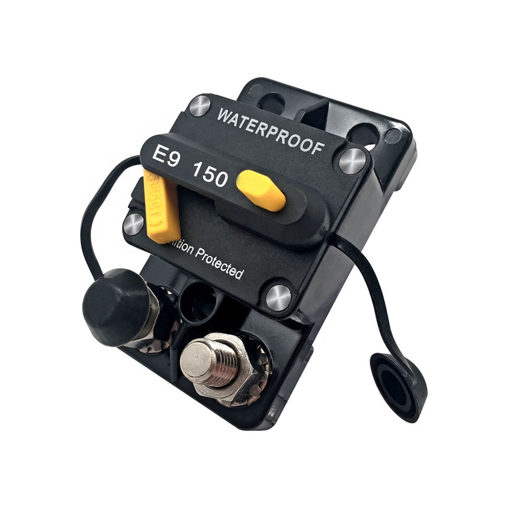 Amomd 150A Overload Current Protector Boat Thermal Resettable Circuit Breaker for RV Marine Ship