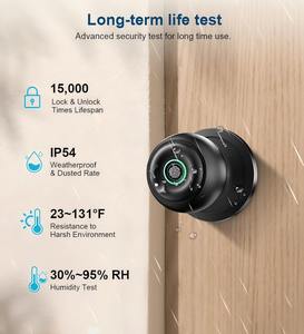 Maniglia per Porta con Tastierino Tuya Serratura a Cilindro Senza Chiave Sblocco Wifi Maniglia Intelligente in Alluminio Serratura Digitale per Sicurezza Porta - Product Image 3
