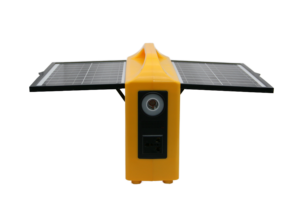Estación de Energía Solar Xinhui Times con MPPT, Batería Recargable de Plomo-Ácido de 200W 12V20Ah, Dos Paneles Solares, Encendedor de Cigarrillos, Energía de Emergencia para Exteriores - Product Image 5