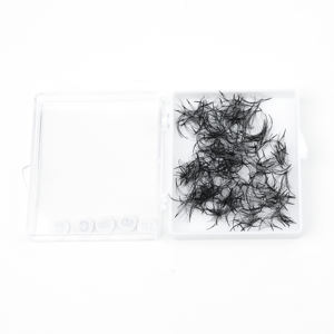 Ventiladores de alta calidad 500, ventiladores prefabricados sueltos de longitud única, pestañas individuales, pestañas 30D 40D, ventiladores prefabricados, extensión de pestañas en Stock - Product Image 3