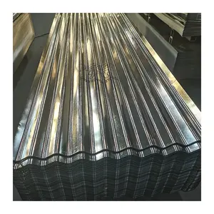 Großhandel kosten günstigen neuen Stil 0,42mm 12 Fuß Zink Stahl Metall Dach platte zu Guangzhou Preis 100 Meter