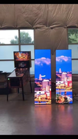 Écran LED Miroir Numérique Intelligent P2 P2.5 Pleine Couleur Étanche pour Affichage Extérieur – Cadre d'Affichage LED sur Pied pour Publicité en Vitrine