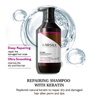Ensembles de soins capillaires naturels biologiques de marque privée gel hydratant après-shampoing sans rinçage et shampooing nourrissant au miel pour cheveux secs