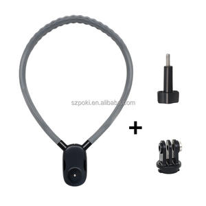 Soporte de silicona para el cuello, soporte de montaje para Selfie colgante para teléfono móvil Gopros <span class=keywords><strong>11</strong></span> 10 9 8 7 6 5 Action 2 Insta360 - Product Image 5