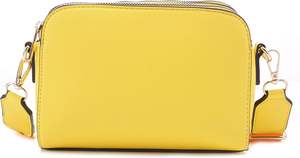 Custom Logo Pu <b>Leather</b> Fashion Portable <b>Camera</b> Sling Handbag for Women Crossbody Bag Wide Shoulder <b>Strap</b> Chains Water Resistant - Product Image 3