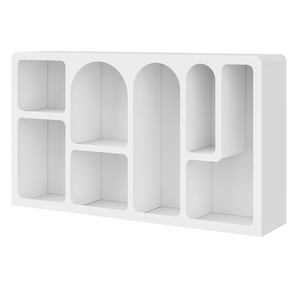 NOUVEAU Cave TV Stand Media Console Cabinet, Home Decor Fir White MDF Wood TV Furniture - Product Image 5