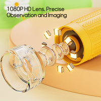 Inskam 375 Portable 1000X Digital Magnifier Set High Quality 8LED 2-Inch Screen Handheld Electron Microscope for Kids High Light