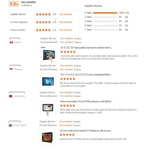 Nhúng 21.5 "23.8" 27 inch ngón tay cảm ứng <span class=keywords><strong>LCD</strong></span> cảm ứng trang trí màn hình tương tác màn hình phẳng cho tủ - Product Image 6