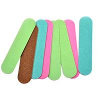 Limes à ongles double face, mini planches de ponçage en bois, ensemble de blocs de polissage pour vernis gel, manucure, pédicure, outils de salon et d'art des ongles