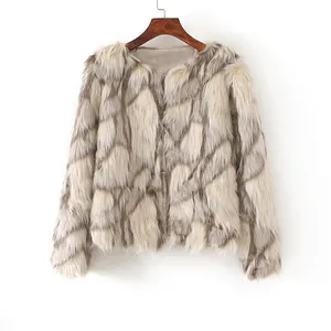 Wholesale Classic Luxury Warm Women Short Fur Jacket Comfortable Artific Soft Fake Fur Coat