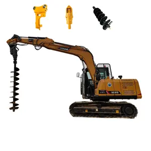 DG factory Digging machine hydraulic excavator mounted auger earth auger dig auger drill