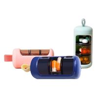 Bonne vente bouteille de capsule de vitamine en plastique