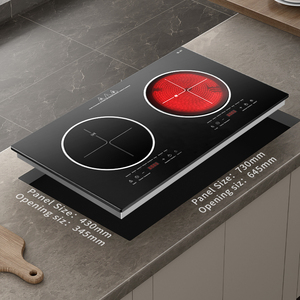 Siêu mỏng vô hình cảm ứng đung được xây dựng trong gốm HOB thiết kế liền mạch cho nhà bếp hiện đại đổi mới nâng cấp - Product Image 6