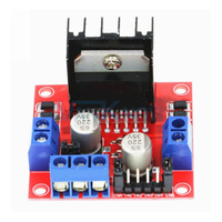 Module de carte de commande de moteur pas à pas DC double pont en H L298N pour accessoires de robot intelligent - Sortie d'usine L298N