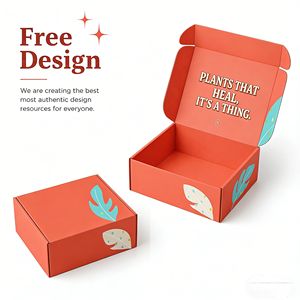 Boîte en papier biodégradable pour aliments bio, produits médicaux, emballage écologique, compostable, sain et sûr - Product Image 3