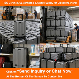 กระเป๋าเดินทางอลูมิเนียมดีไซน์ใหม่ปี 2025 คุณภาพสูง โครงอลูมิเนียม ความจุขนาดใหญ่ พร้อมล้อลาก - Product Image 4