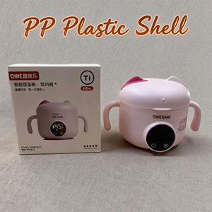 Scaldabiberon Medico a Lunga Durata (3 Ore) con Ricarica Gratuita, Comoda Ciotola per l'Alimentazione del Bambino in Metallo con Motivo Cartone Animato - Product Image 4