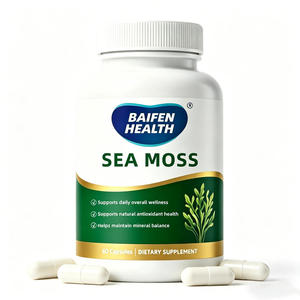 Cápsulas de Musgo Marino de Marca Privada OEM/ODM, Antioxidante Natural, Equilibrio Mineral, Bienestar Diario General, Suplementos Herbales - Product Image 1