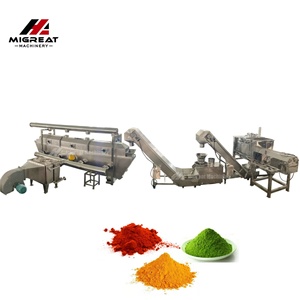 Séchoir à lit fluidisé vibrant automatique en acier inoxydable à haute efficacité avec PLC pour le séchage de granulés dans la transformation alimentaire - Product Image 1