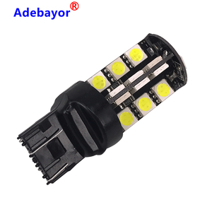 Dembélé Haute Luminosité 2838 27smd Mini Voiture Ampoule Clignotant Feu Stop Led T20 Canbus Sans Erreur - Product Image 2