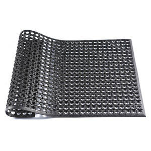 Tapis de sol antidérapant en caoutchouc anti-fatigue pour ateliers d'usine, entrées de supermarchés, design moderne - Product Image 1