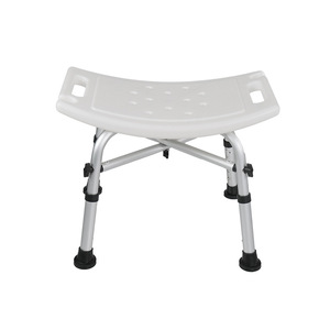 Guoyao <b>Bathroom</b> <b>Stool</b> Aluminum Alloy Waterproof Anti Slip Elderly Shower Chair For Bath Safety - Product Image 4