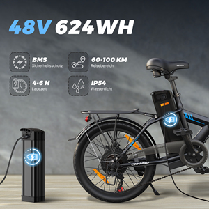 Varun C20-1 20" Folding 48v 250w Bike Disc 25.8kg Eu Factory Direct Custom Color Urban Commute C20-1 Bike - Product Image 3