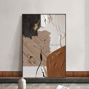 中国風大型デジタルプリントクリスタル＆アルミ合金装飾絵画インテリアホームデコレーション用ウォールアート - Product Image 3