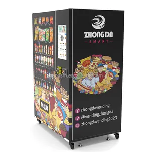 Distributeur automatique personnalisé de snack de distributeur automatique de bonbons à écran tactile pour les articles de vente au détail