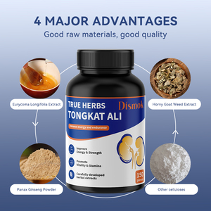 Extrato de Tongkat Ali para Homens 150 Cápsulas Suporte Natural para Aumentar Energia, Resistência, <span class=keywords><strong>Performance</strong></span> e Saúde Geral - Product Image 5