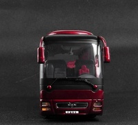 Nouvelle collection tendance, modèles de bus en métal moulé sous pression de haute qualité, bus longue distance à l'échelle 1/42