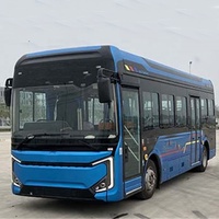 Bus électrique de ville en gros Batterie au plomb et au lithium 150KW 240KW Bus électrique 15 28 sièges Bus de ville